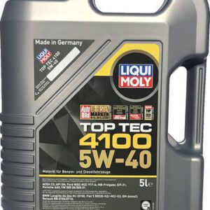 Motor Oil Liqui Moly 5W-40 Top Tec 4100