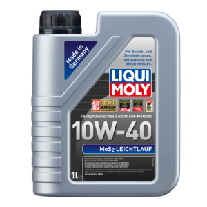 Liqui Moly 2626 MoS2 Leichtlauf 10W-40 Semi-Synthetic Engine Oil – 1 Litre