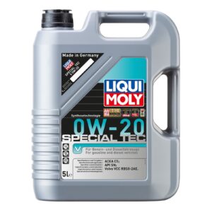 Liqui Moly 20632 Special Tec V 0W-20 Engine Oil for Volvo Cars – 5 Litres