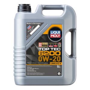 Liqui Moly 20789 Top Tec 6200 0W-20 Engine Oil – 5 Litre