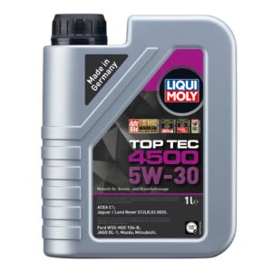 Liqui Moly 2317 Top Tec 4500 5W-30 Engine Oil for JLR, Mazda & Mitsubishi – 1 Litre