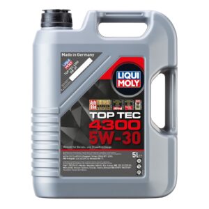 Liqui Moly 2324 Top Tec 4300 5W-30 Synthetic Tech Engine Oil – 5 Litres