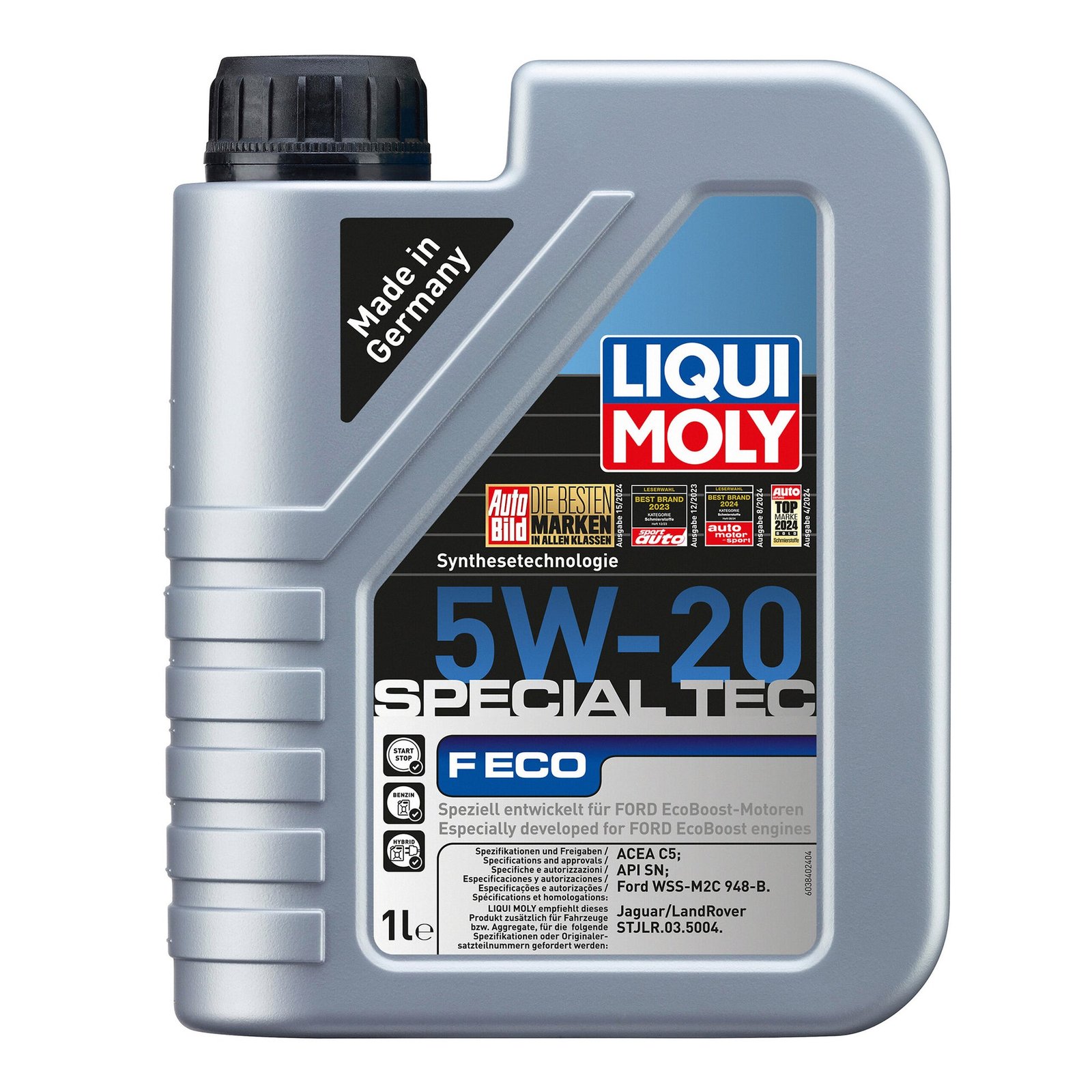 Liqui Moly 3840 Special Tec F ECO Engine Oil 5W-20 C5 – 1 Litre