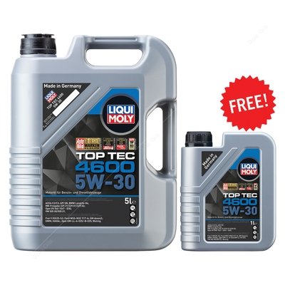 Liqui Moly Top Tec 4600 5W-30 Synthetic Technology Engine Oil