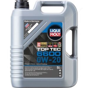Liqui Moly Top Tec 6600 0W-20 Synthetic Technology Engine Oil 5 litres