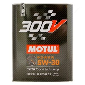 Motul 300V Power 5w-30 Ester Core Technology Racing Car Engine Oil 2L