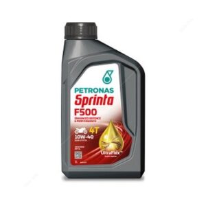 PETRONAS Sprinta F500 10w-40 SL Semi Synthetic Motorcycle Engine Oil 1 L