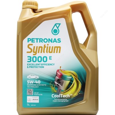 PETRONAS Syntium 3000 E 5W-40 Fully Synthetic Car Engine Oil