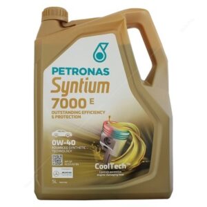 PETRONAS Syntium 7000 E 0W-40 SP Cooltech Fully Synthetic Car Engine Oil 1L