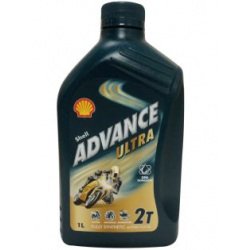 Shell Advance Ultra 2T 12x Motorcycle Engine Oil 1L